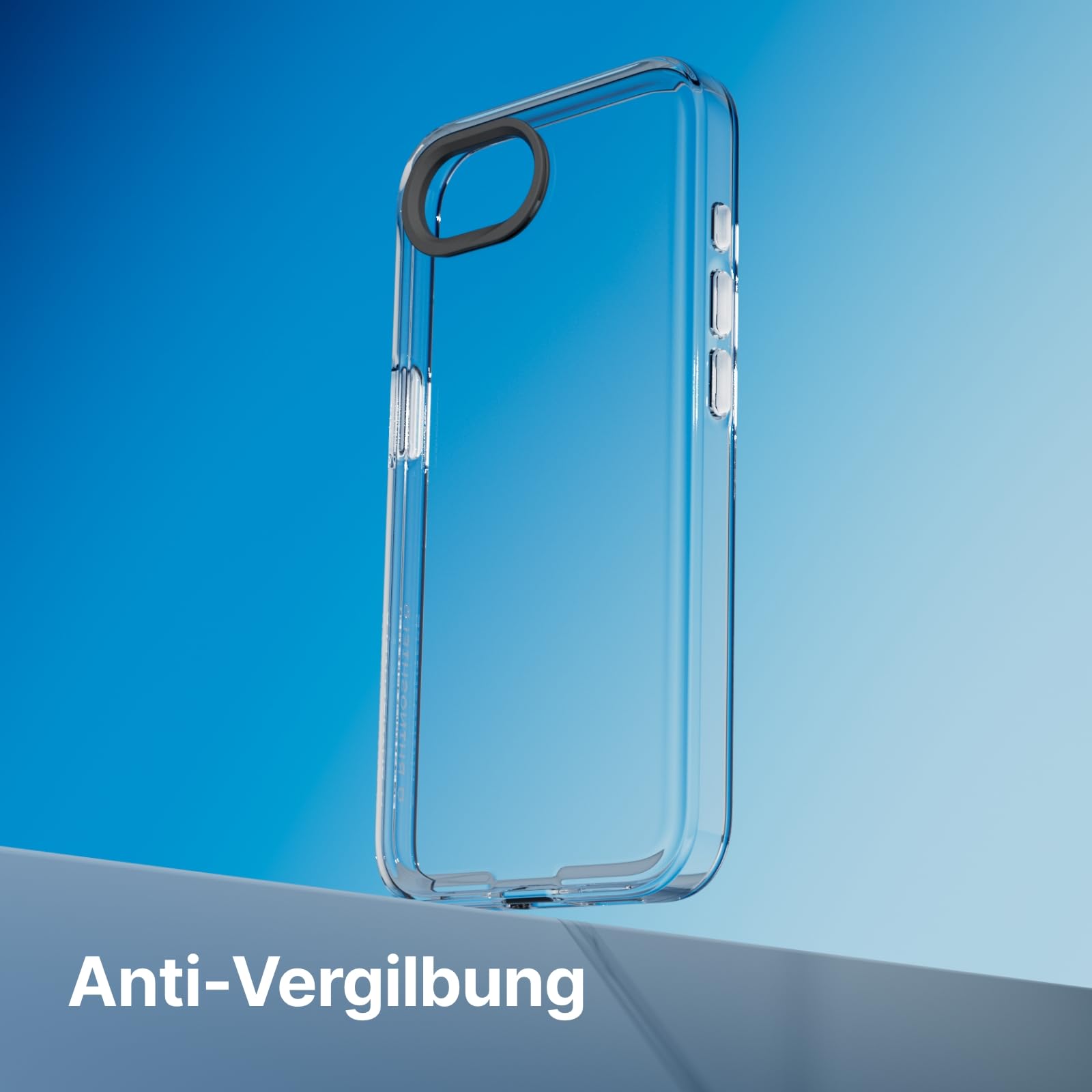 RhinoShield Clear Hülle für iPhone 17e / 16e | Anti-Vergilbung, transparent, hohe Klarheit, stoßfest, Fallschutz nach Militärstandard