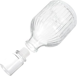 Luxshiny Garrafa De Uísque Taças De Champanhe Decoração De Vinho Decantador De Vinho De Cristal Decantador De Vinho Decantador De Vidro Europeu Refrigerador De Vidro Decantadores