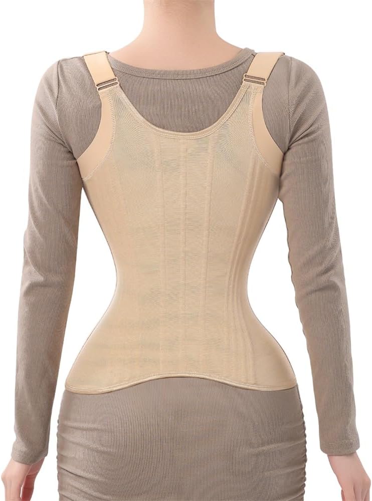 Waist Trainer for Women Corset Shapewear Tummy Control Vest Waist Cincher Shaper Workout Girdle - Image 2