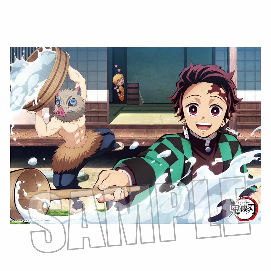 鬼滅の刃 炭治郎 ポスター 竈門炭治郎】 鬼滅の刃 クリアビジュアルポスター～其の肆～ A5