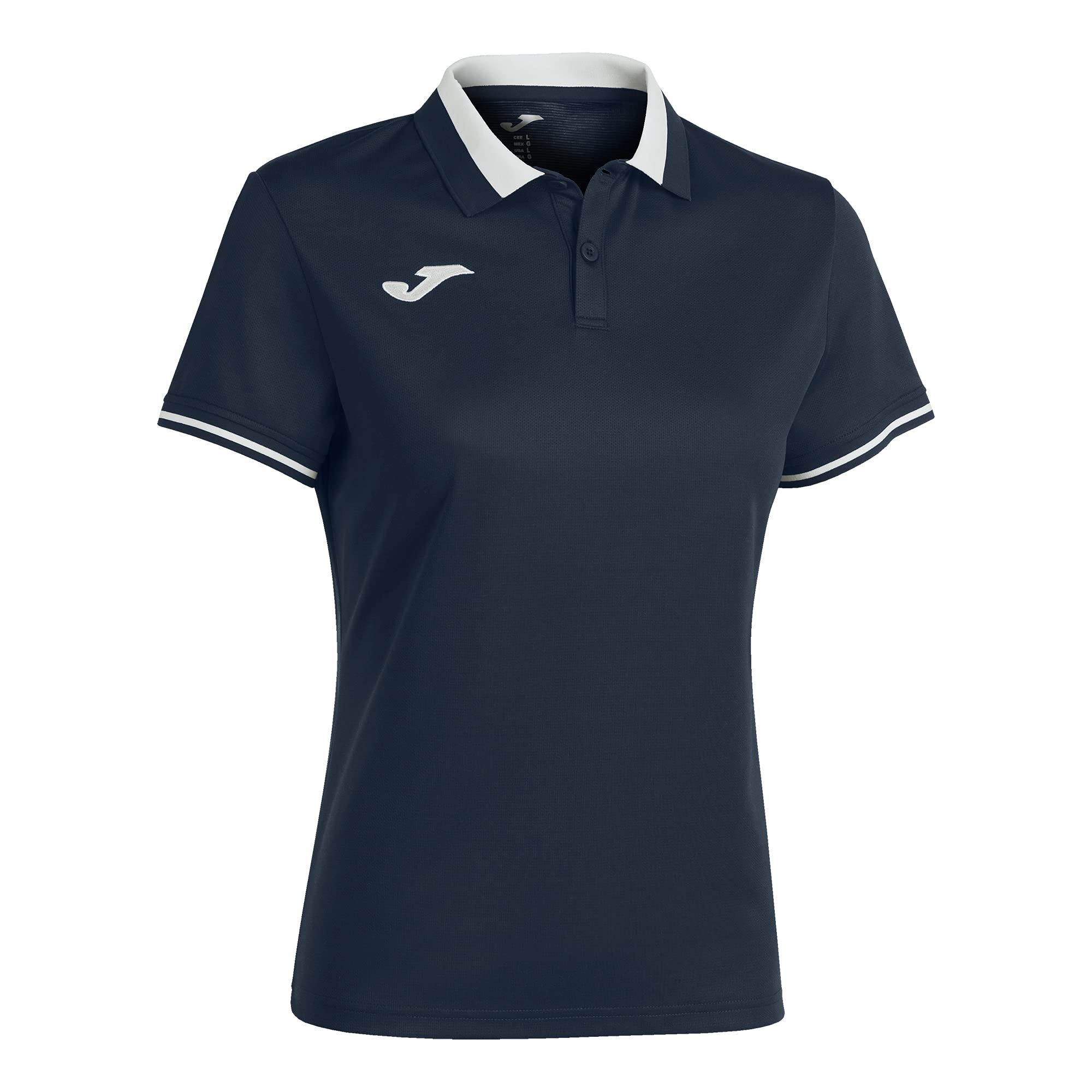Joma Women's Championship Vi Polo Shirt Navy/White