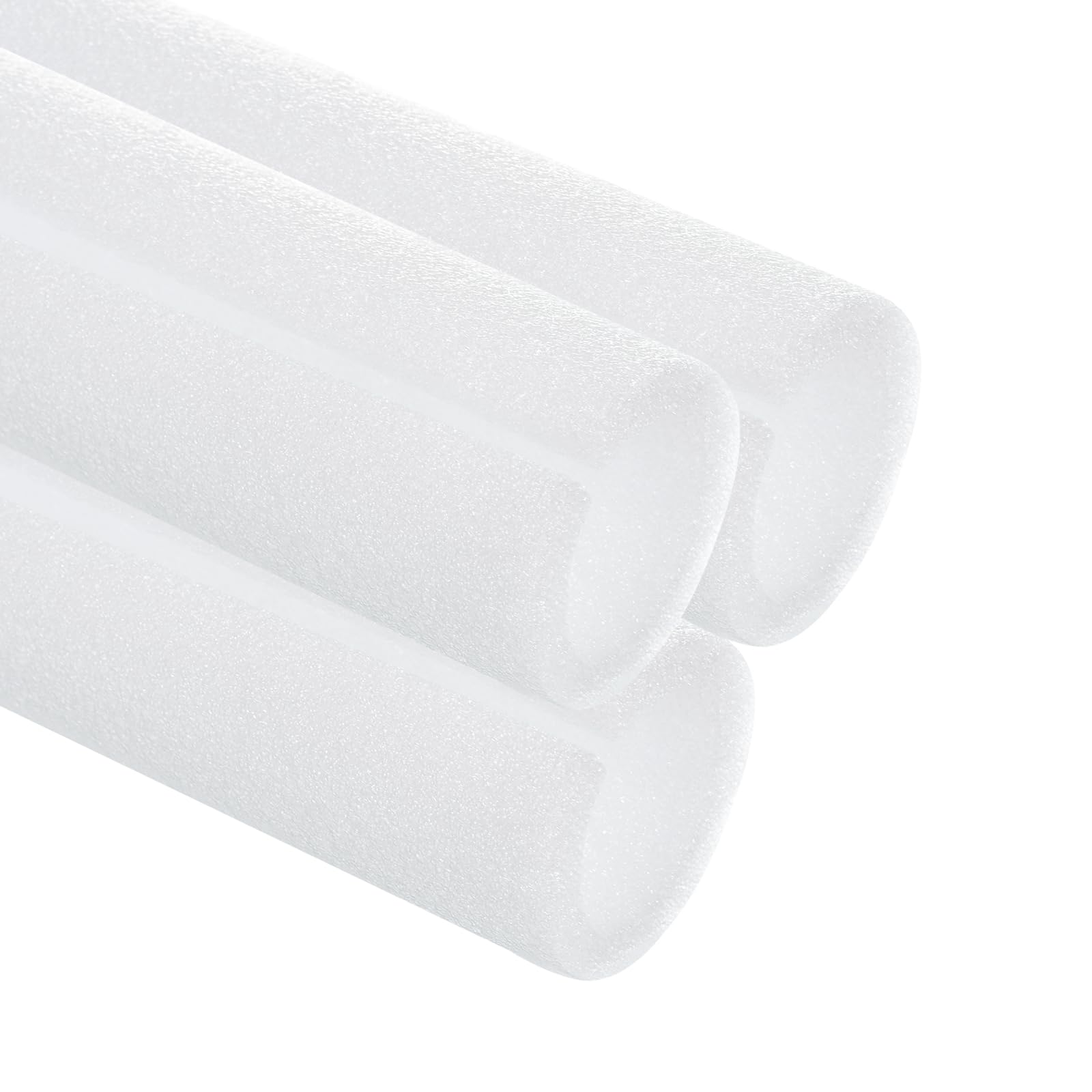 Tube isolant mousse 3 cm gaine isolation tuyau extérieur anti gel eau chaude blanc
