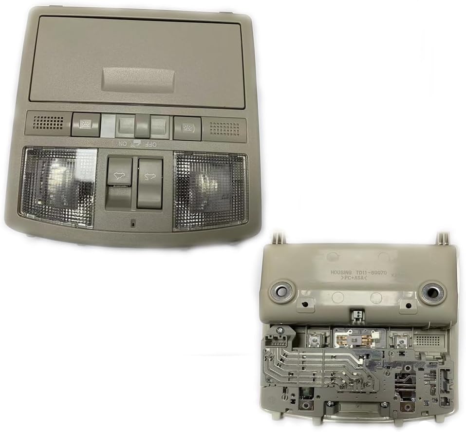 GS4A-69-970D-30 TD77-69-970D-75 Overhead Console Reading Light with Sunroof Switch Fit Ceiling for Mazda6 2009-2013 GS4A69970D30 Interior Lights Grey TD11-69-970 GS4C69970D75 TD12-69-970H
