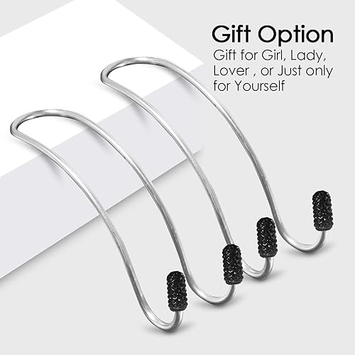 Miniatura 38 de Ganchos organizadores para reposacabezas de asiento de automóvil, organizadores de bolsas, organizador de bolsas y colgador, ganchos de asiento