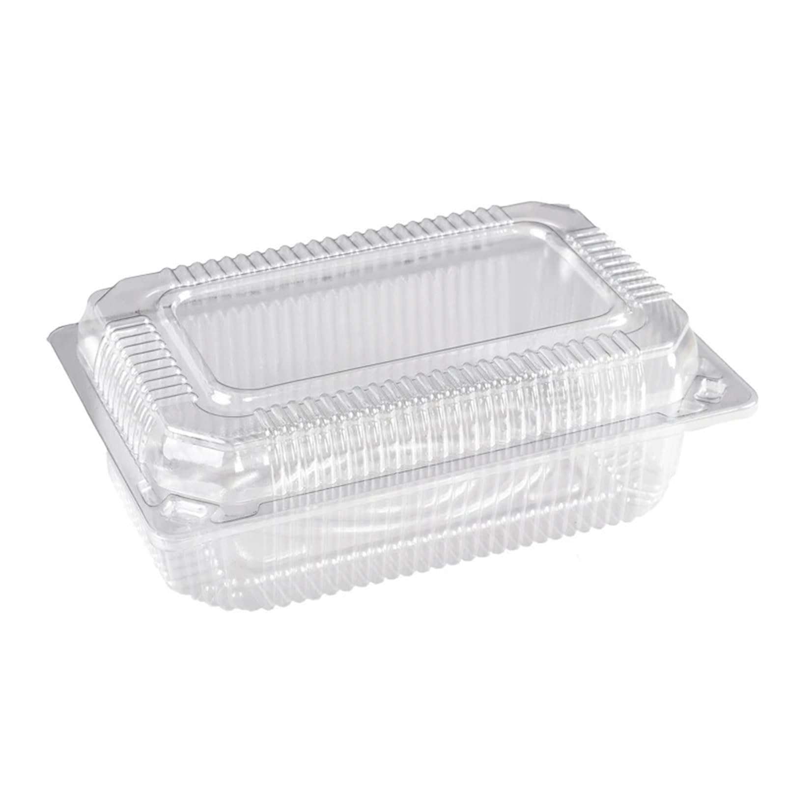 100 sztuk jednorazowe pudełka do pakowania przezroczyste plastikowe pojemniki pudełka na owoce wypieki na wynos ciasta przekąski pudełka do pakowania żywności (Color : 750g, Size : 100pcs)
