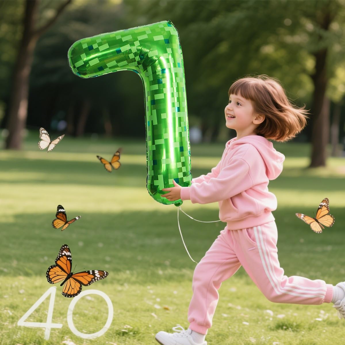Red 0 balloon 40 Inch Giant Helium Foil Number 0 to 9 Red Balloon Birthday Wedding Party Digital Decorations (Number 0) — view 284