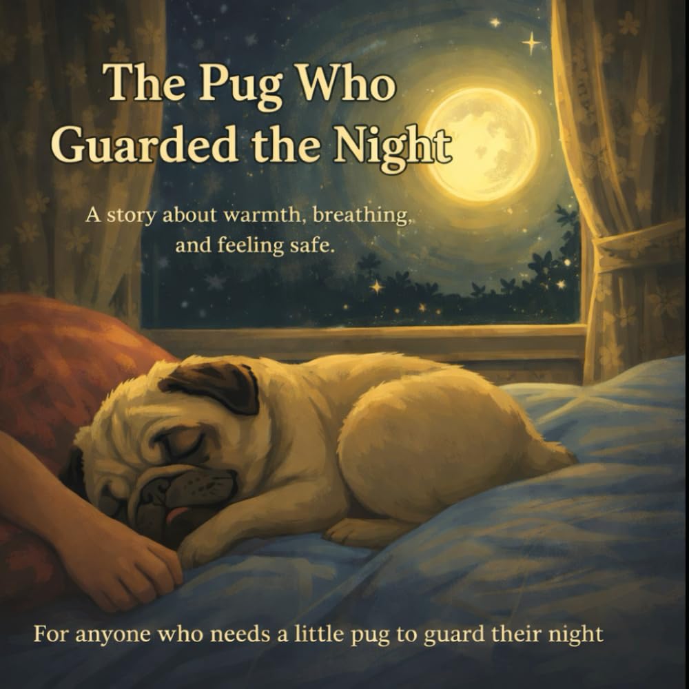 The Pug Who Guarded the Night: A gentle bedtime story about warmth, breathing, and feeling safe