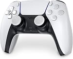 KontrolFreek Clutch for PlayStation 5 (PS5) and PlayStation 4 (PS4) Controller | Performance Thumbsticks | 2 Low-Rise Concave | Black & White