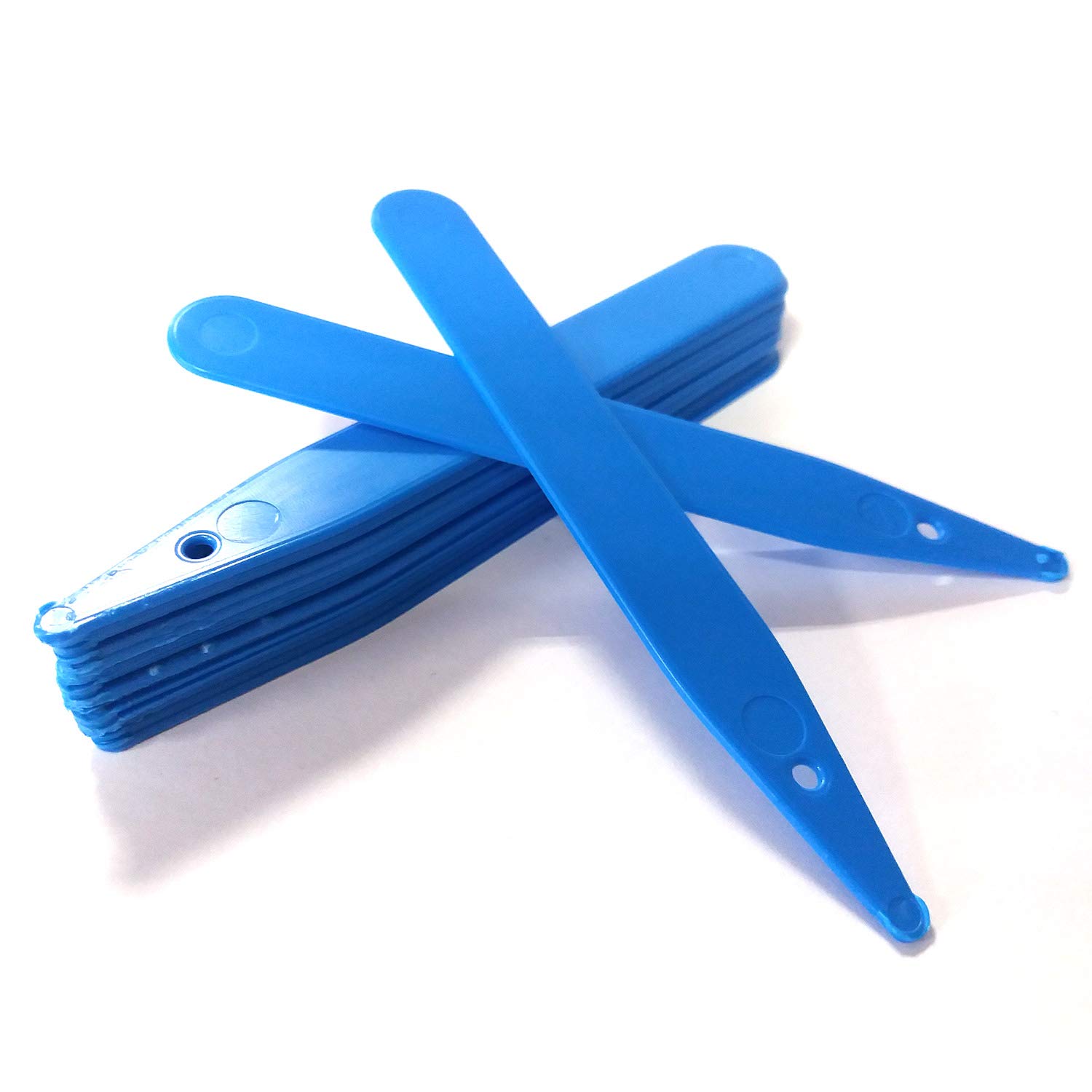 Elixir Gardens 10cm/4" Plastic Resuseable Plant/Flower Stick-In Labels/Tags | Blue x 500 โ image 1
