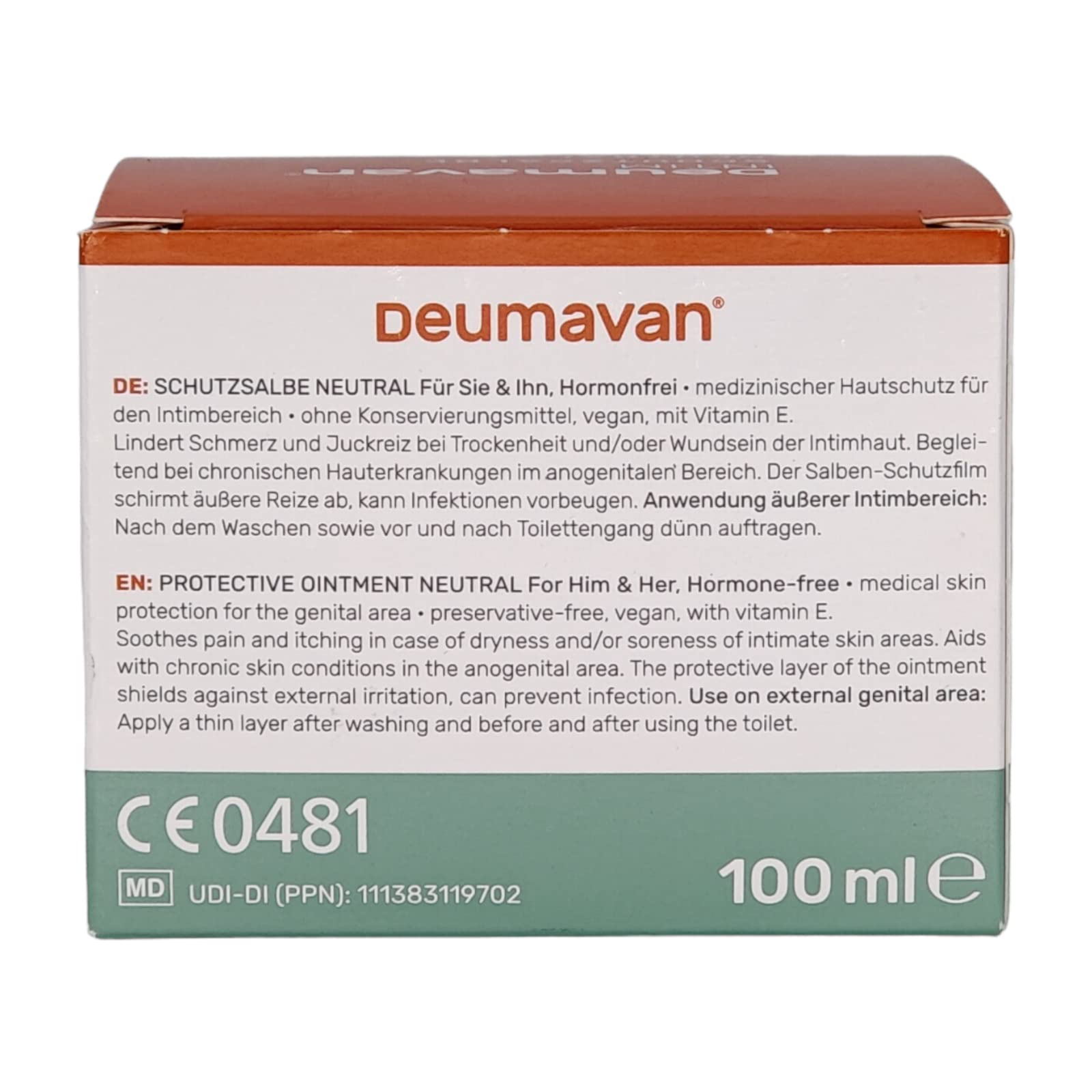 deumavan schutzsalbe gleitmittel DEUMAVAN Schutzsalbe Lavendel Tube 50 ml - Gleitmittel - Diskret - Alles  von A-Z main image 0