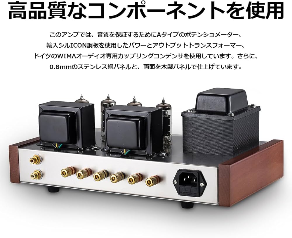 ビームパワー管 6P1 使用パワーアンプ 動作品 ビームパワー管 6P1 使用パワーアンプ 動作品 ビームパワー管 6P1 使用