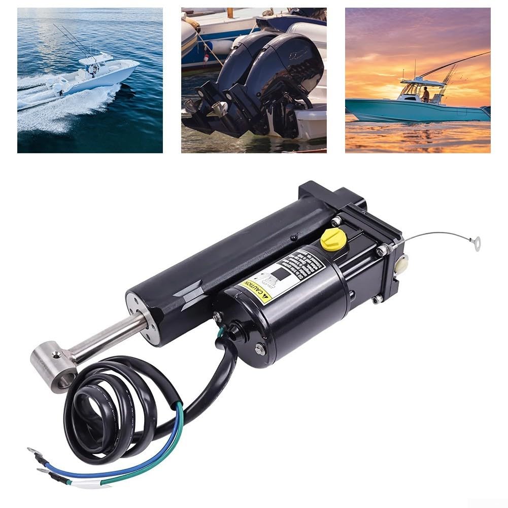 per assemblaggio Power Trim, costruzione in lega di acciaio, ricambio per 8M0055011 893517T01, controllo preciso dell'inclinazione, design di grado marino, per 30-60 per motori fuoribordo HP