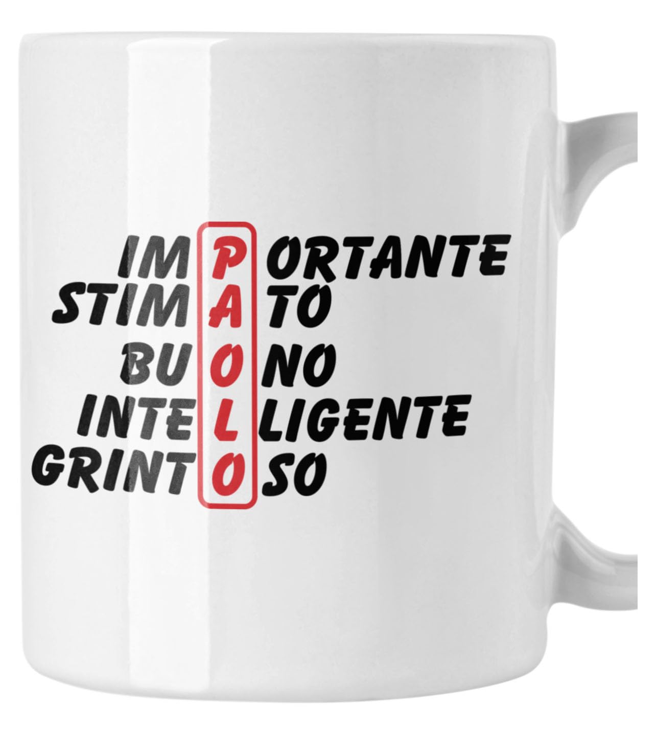 Tazza Natale PERSONALIZZABILE Baby Renna Divertente Personalizza Con Nome Merry Christmas Regalo Natale