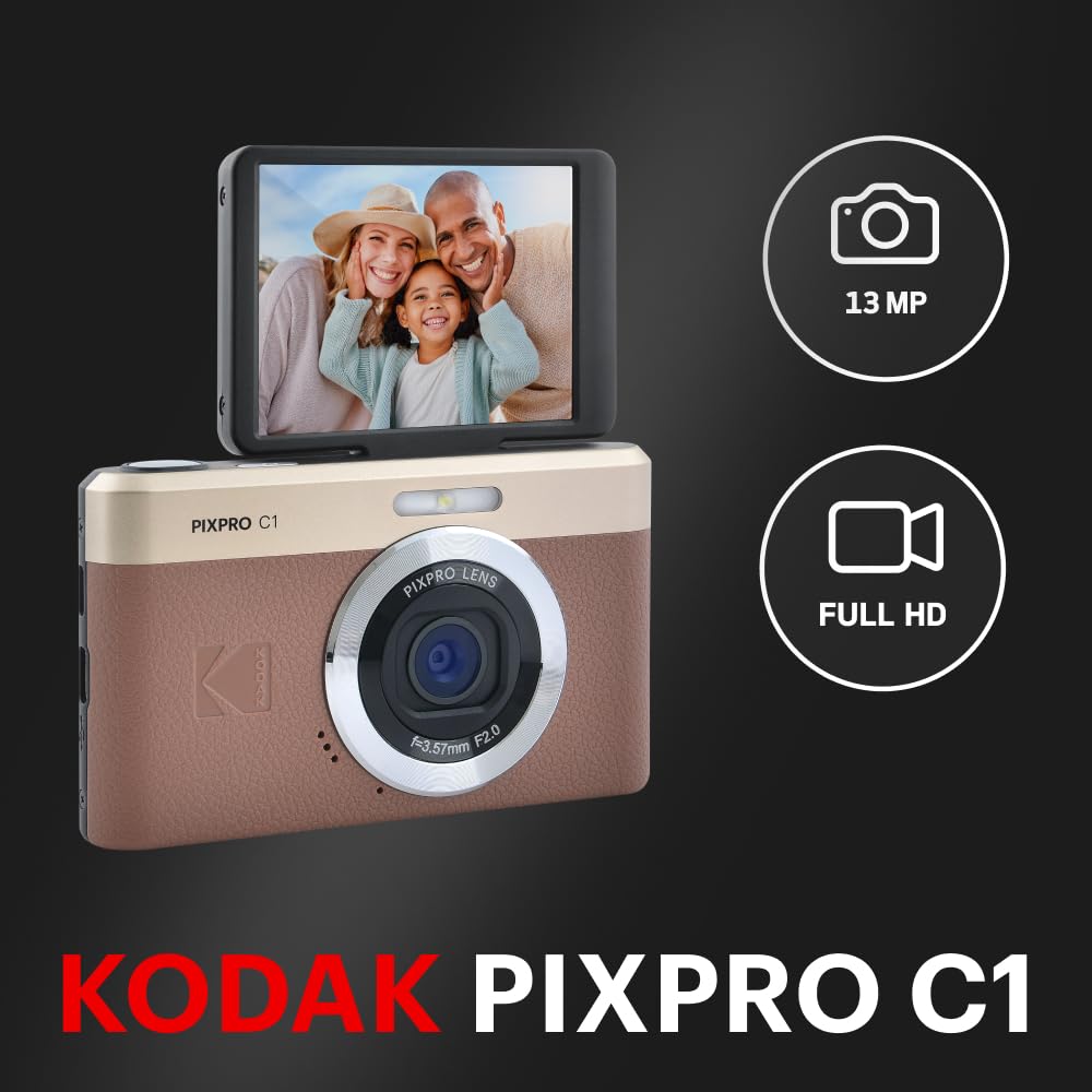 Kodak PIXPRO C1 デジタルカメラmicroSD、変換アダプタ付き Amazon.com : Kodak PIXPRO FZ55 Digital Camera (Black) +