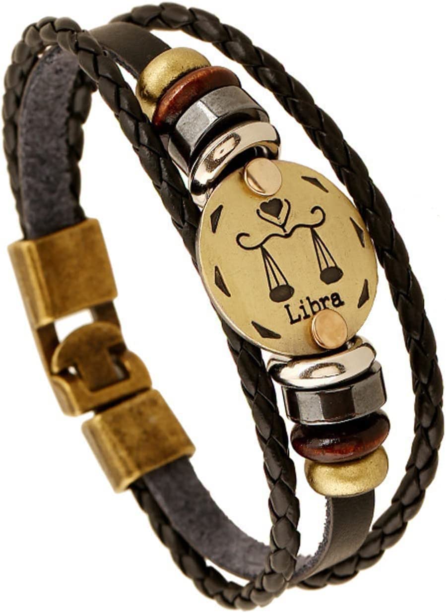 COOLBABYBracelet Dream Catcher Bracelets Alloy Imitation Leather Bracelet Jewelry For Men And Women