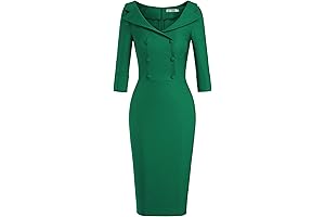 Women's Classic Vintage Sweetheart Neckline Cocktail Prom Tea Dress