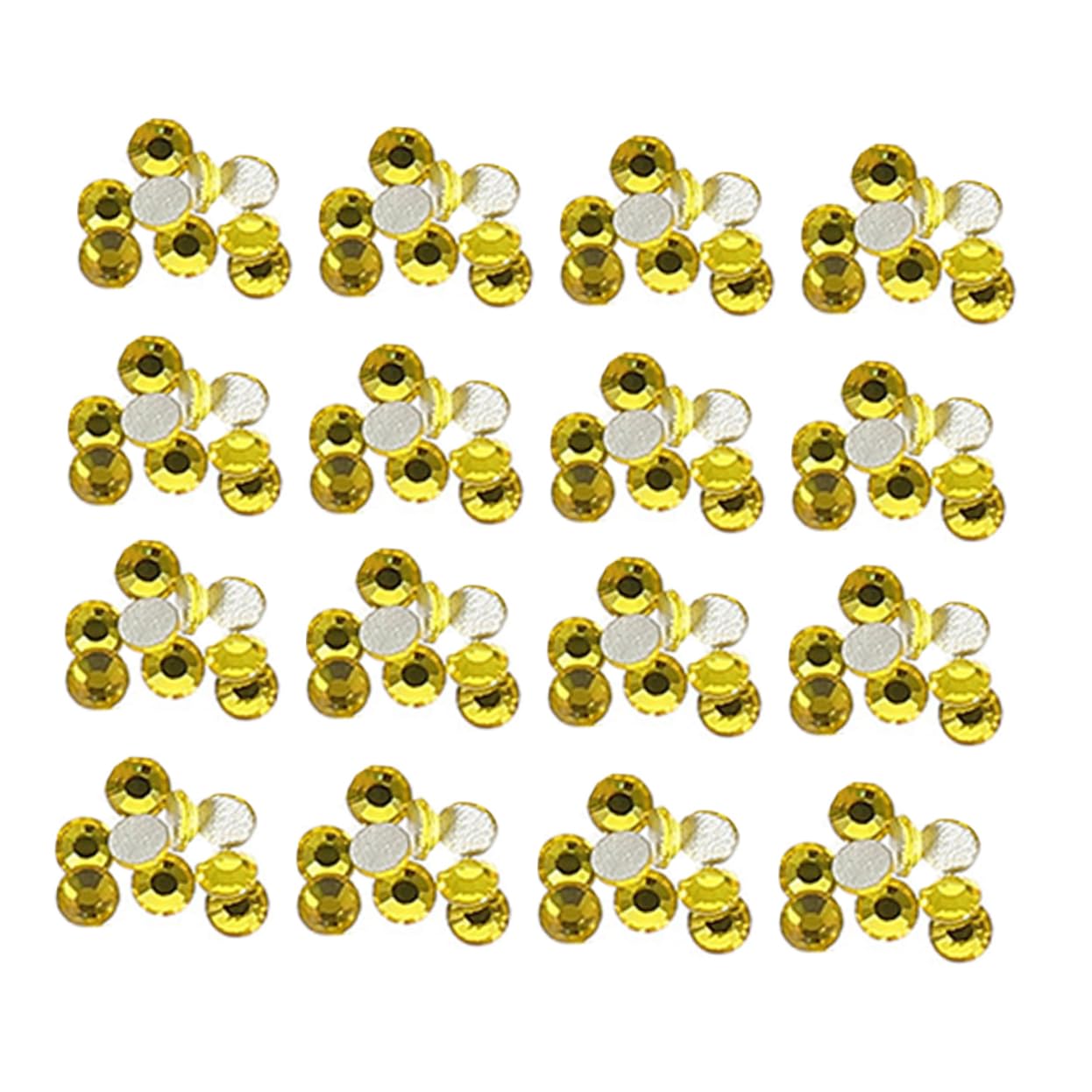 NUOBESTY 14400pezzi Strass Per Nail Art Decorazioni Per Unghie Flatback Charms Per Manicure Shiny Per Feste e Occasioni Speciali