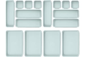 Famhap 1.5 Inch Drawer Organizer Set