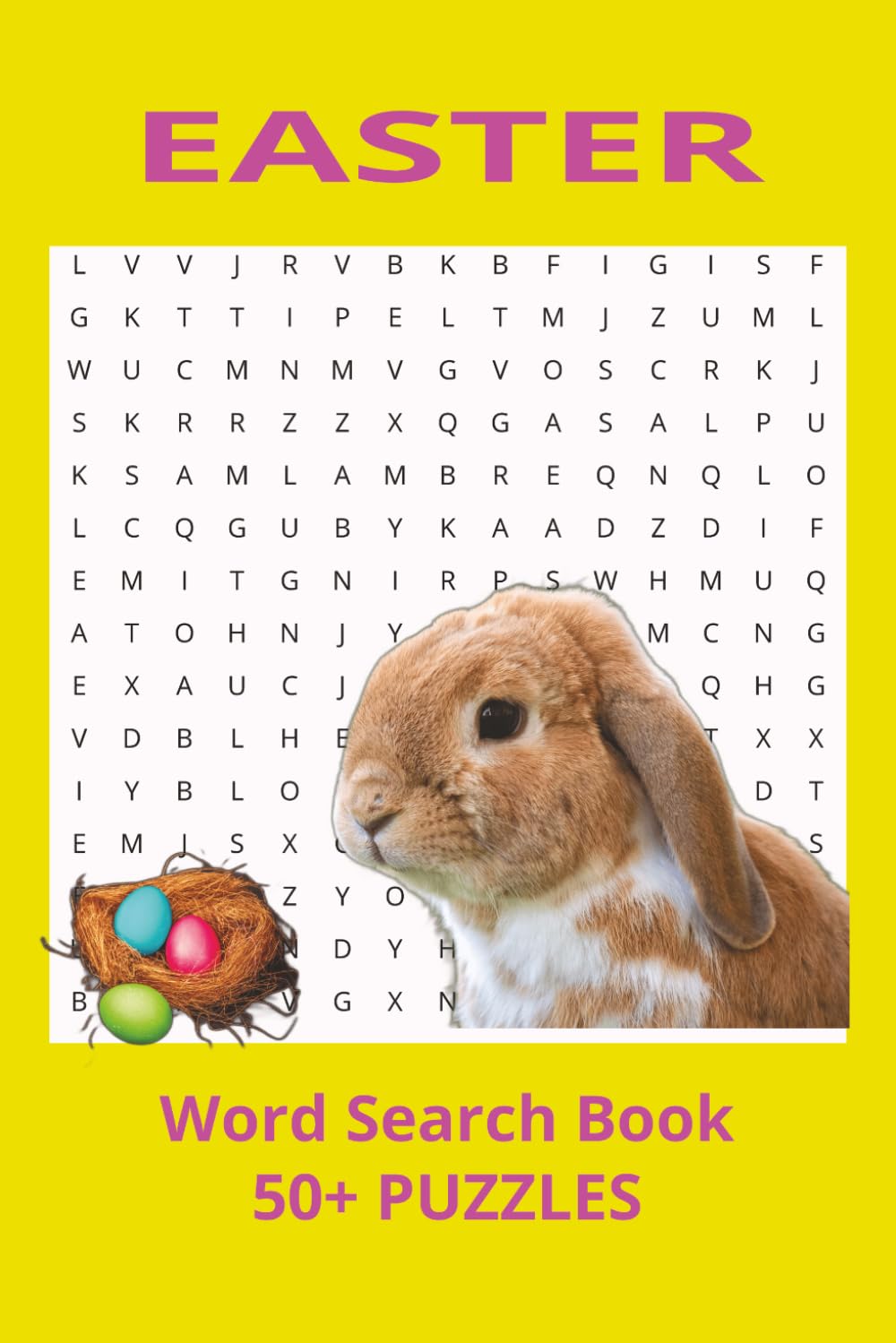 Easter Word Search Book: 50+ Puzzles