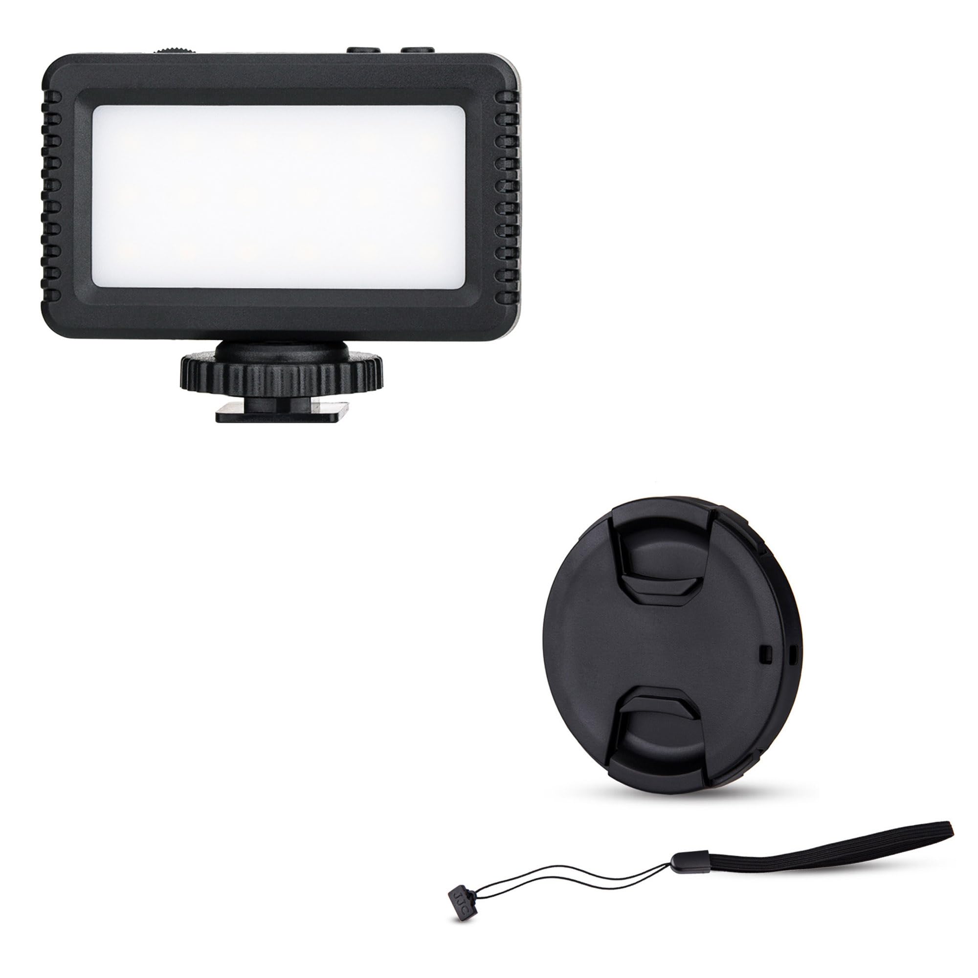 Amazon.com : Mini LED Video Light Flash Attachment & 40.5mm Front