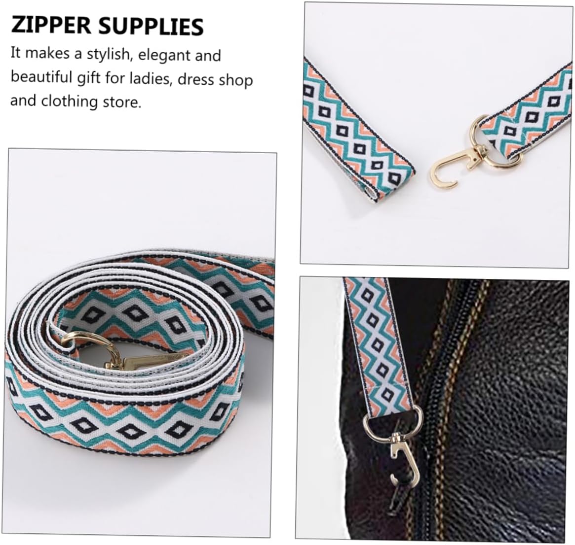 2Pcs Zipper Puller Helper Straps for Elderly and Boys and Girls Adjustable Zipper Assist Tool for Dressing and Footwear Sturdy Pulling Aid for Dresses and Boots