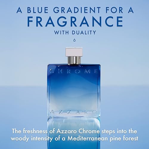Miniatura 3 de Azzaro Chrome Eau de Toilette - Mens Cologne  Chrome Eau De Parfum - Fresh Fragrances for Men