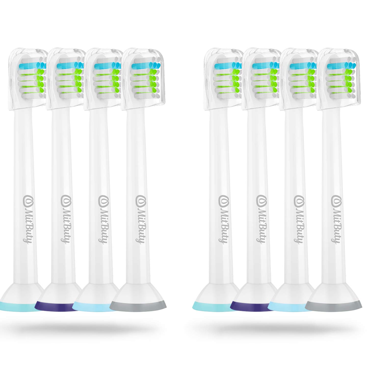 Buy MitButy Toothbrush Heads for Philips Sonicare Mini8 Pack Electric Replacement Brush