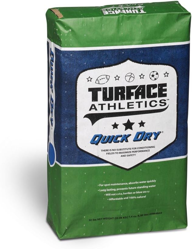 TurfaceBFQD5026P Quick Dry Infield Conditioner, 50 lb
