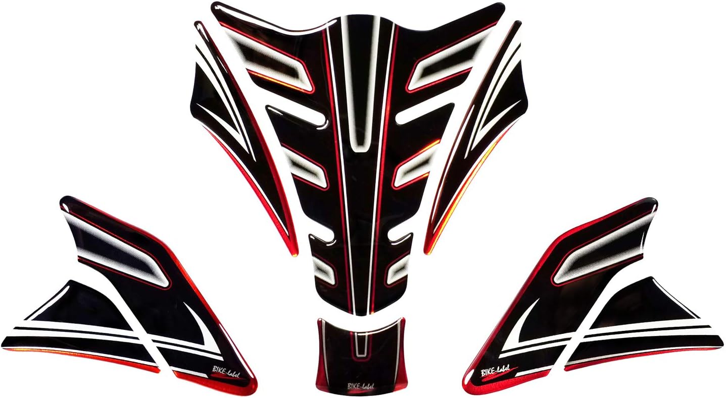 BIKE-label 3D Tankpad Dead Edition - Universeller Tankschutz Für Motorräder