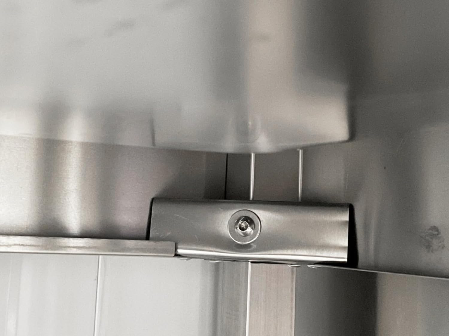 Ristoattrezzature - Lavello in acciaio inox armadiato 200x70x95h cm - 2 vasche con gocciolatoio sx - Per uso professionale
