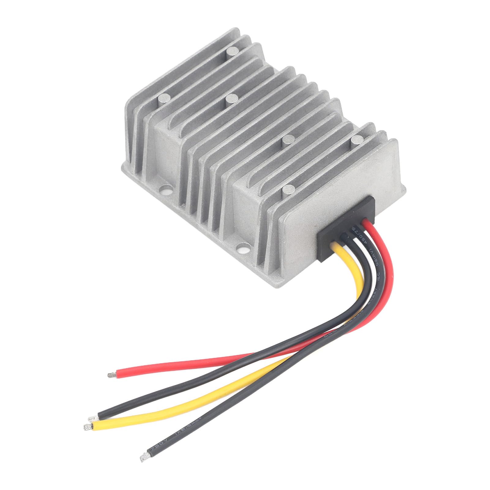 Domary Modulo di Alimentazione Trasformatore Boost Convertitore Boost Impermeabile 10A 48V per Veicoli e Dispositivi Elettrici Alluminio Pressofuso