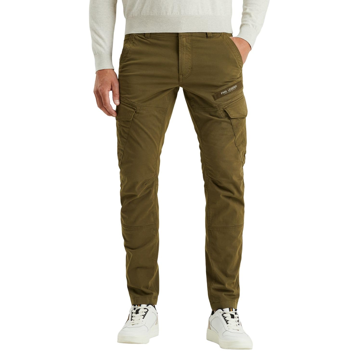 PME Legend Męskie bojówki NORDROP Cargo Stretch Twill - zwężane dopasowanie W29-W48