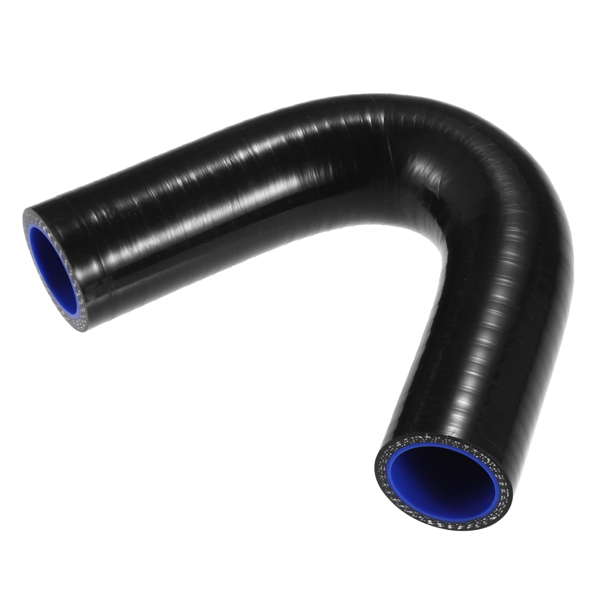 QUARKZMAN Universale 25mm 0.98" ID 135 Grado Auto Accoppiatore Silicone Tubo Nero