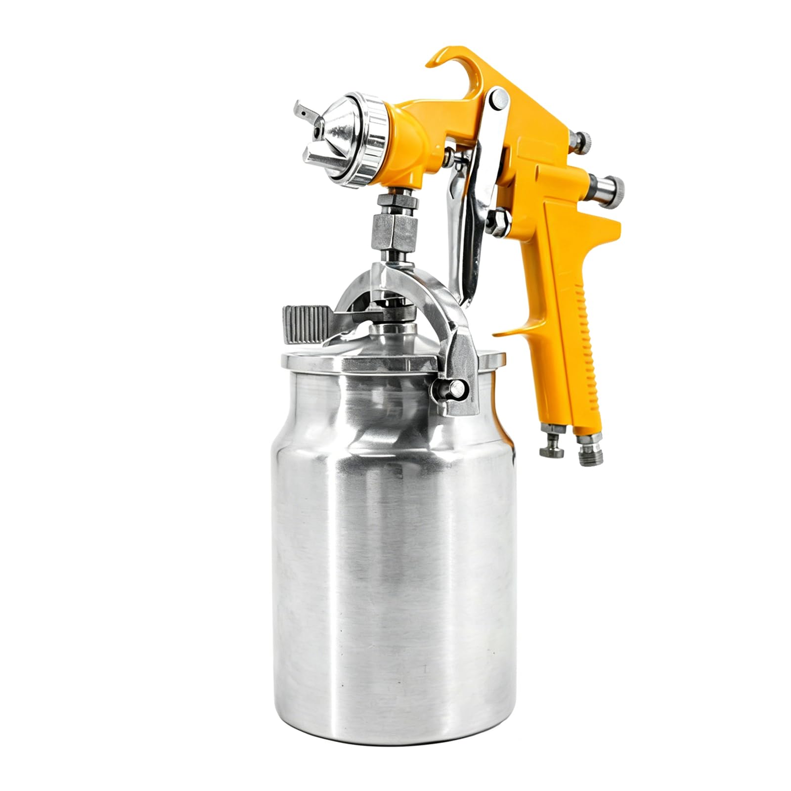 BNZCZY 1000ml Siphon Feed Spray Gun, Adjustable Fluid & Pattern Control Paint Sprayer, For Furniture, Walls, Fences And Home DIY Projects