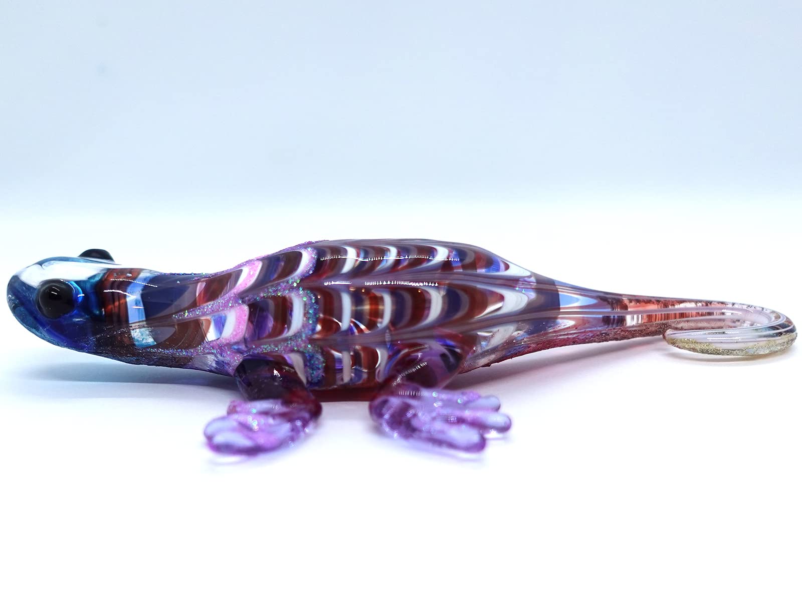 Amazon.co.jp: Sansukjai ヤモリ/トカゲの置物 動物 ハンドペイント