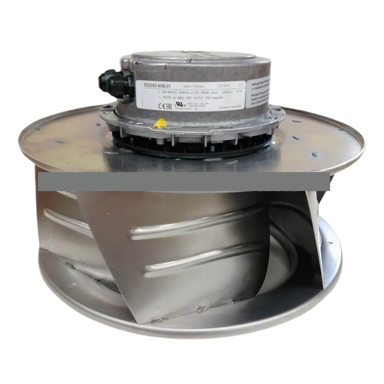 FCARUMIQP R3G355-AI56-01 380V 1.75A Fan