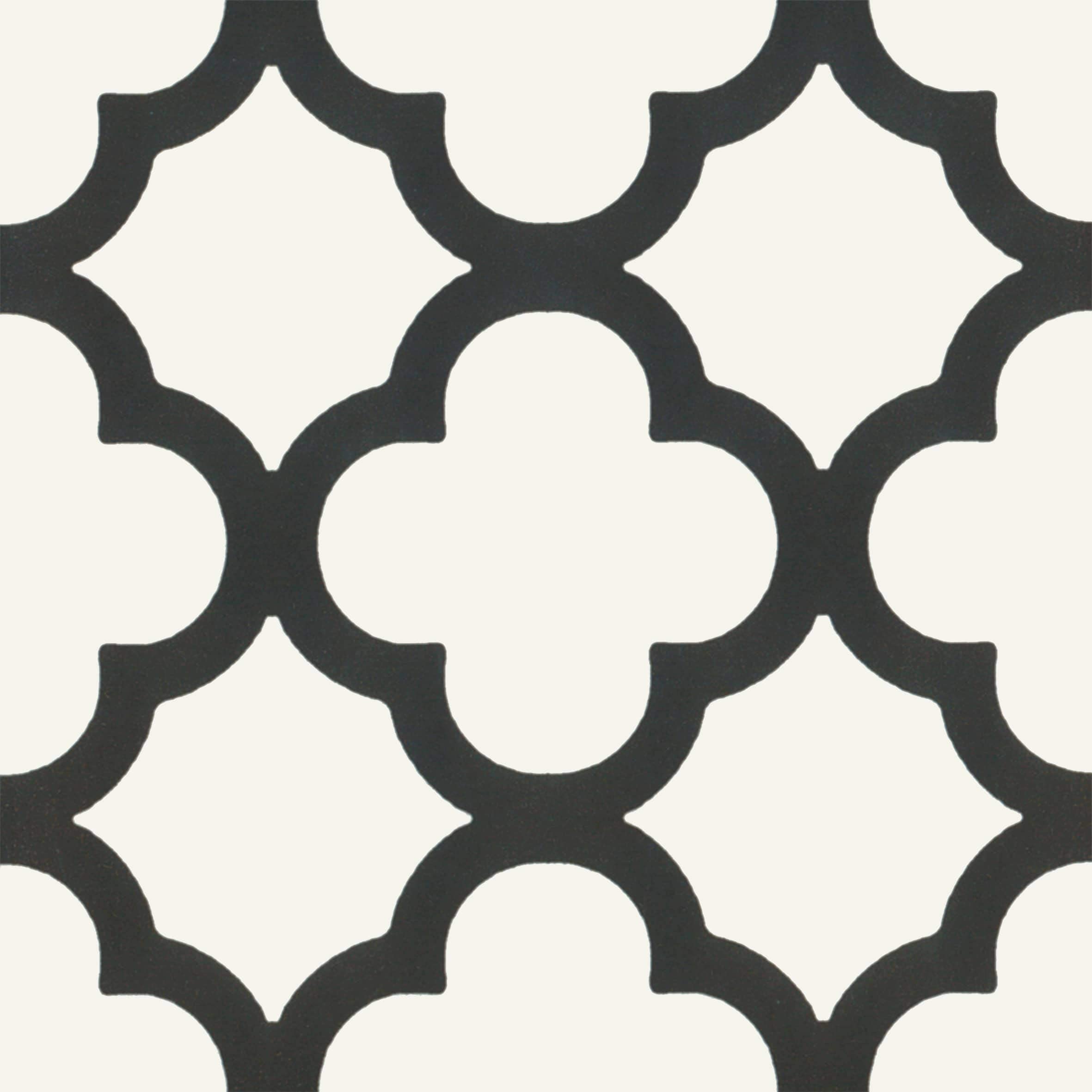 Atlas Ceramics Pattern 2 Reverie Patterned Floor & Wall Porcelain Tile, Decor 2, 200Mm X 200Mm - Kitchen Or Bathroom Splashback