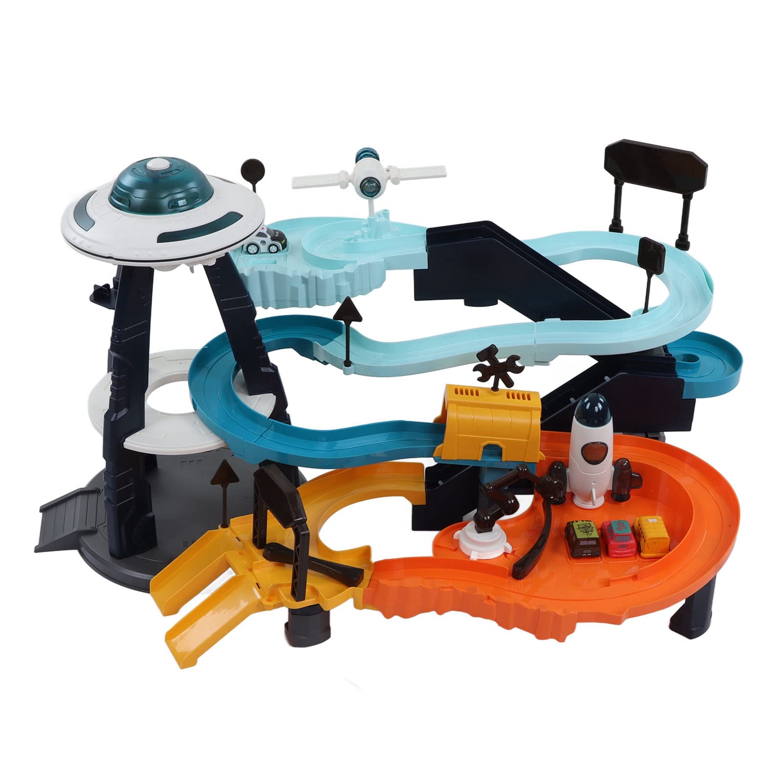 Base Car Adventure Toys Costruzione Avventura Puzzle Tracce per auto Giocattoli Playset per bambini sopra i 3 anni