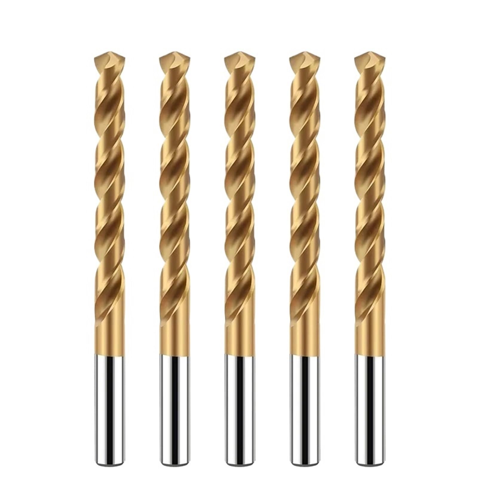 Juego de brocas helicoidales M35 (1-13 mm) - HSSCO/HSSE for metal, acero inoxidable, aluminio, madera, 5/10 piezas(10mm(5PCS))