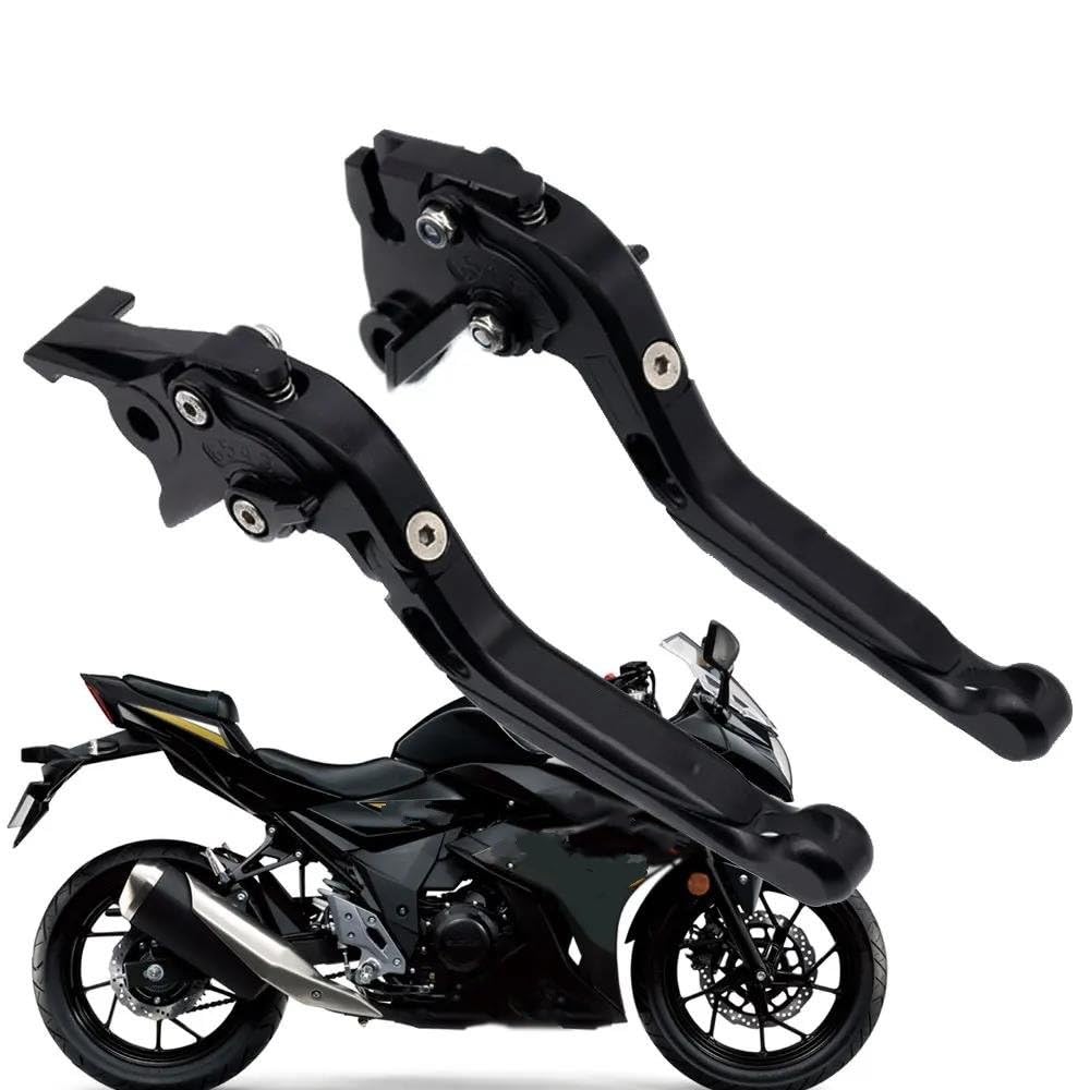FAIOGINIWP para Suzuki GSX250R 2017 2018 2019 2020 2021 GSX-R 250 2017 2018 2019 2020 Palancas De Embrague De Freno Ajustables Extensibles Plegables para Motocicleta FAIOGINIWP(4)