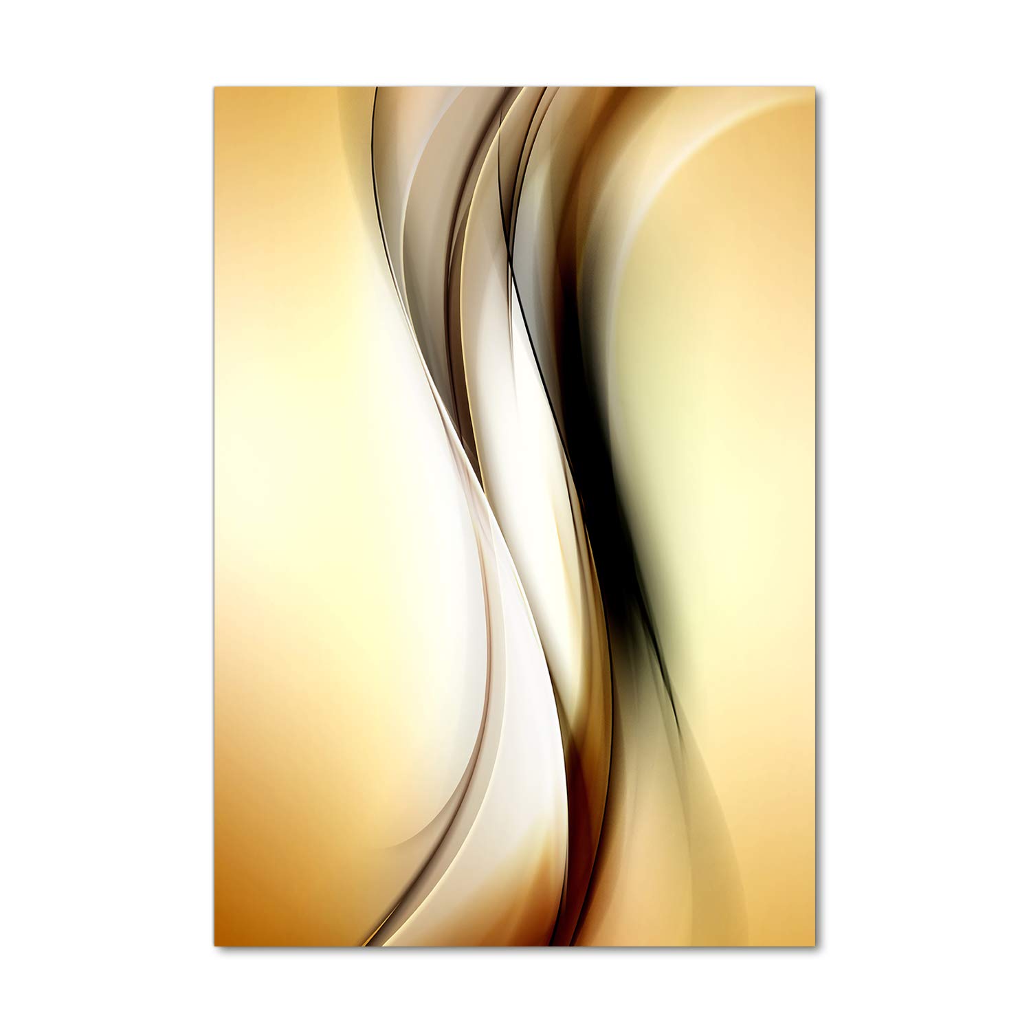 Image sur verre Tulup 60x120 cm œuvre haut de gamme style classique et moderne or