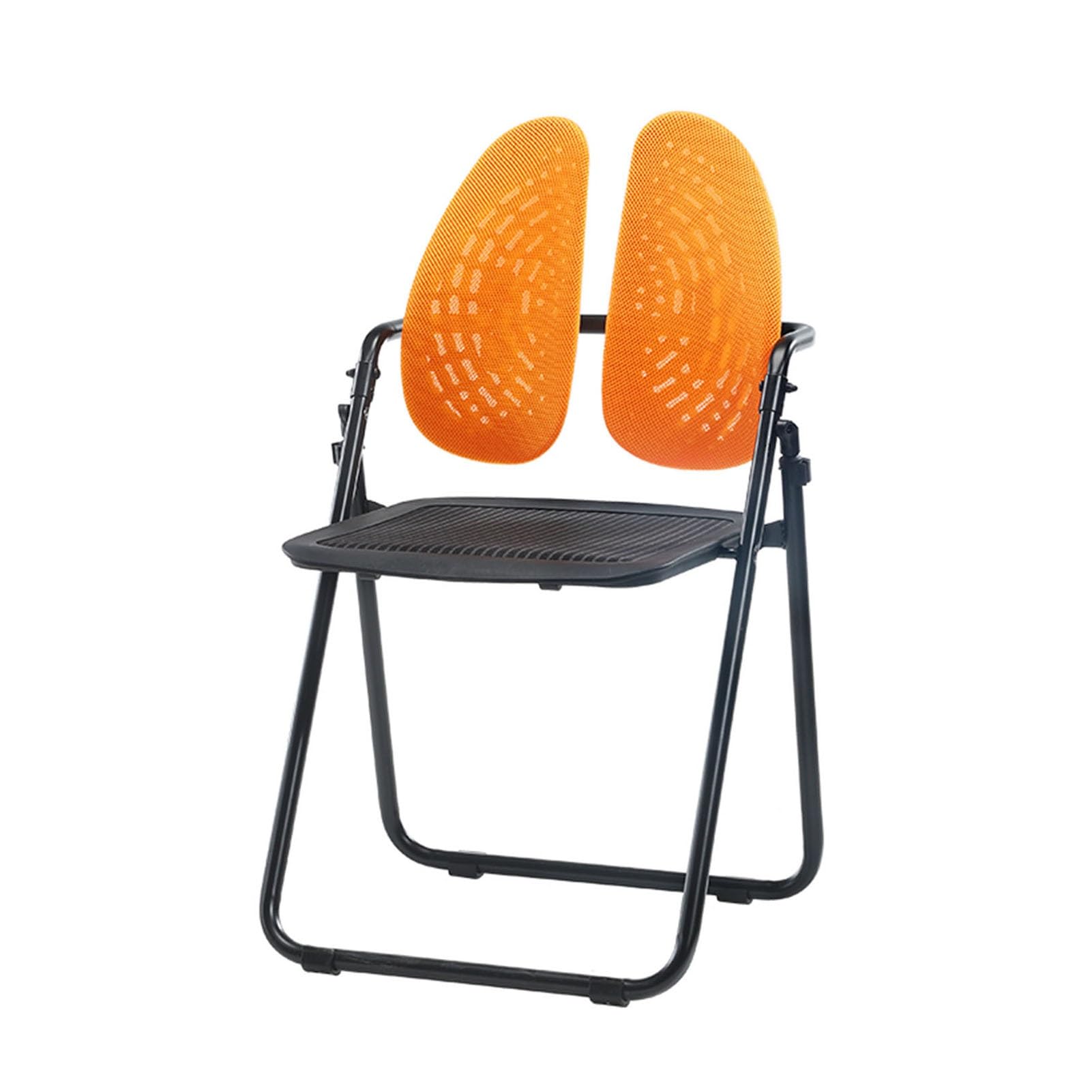 Chaise de bureau ergonomique pliable pour la maison avec dossier amovible