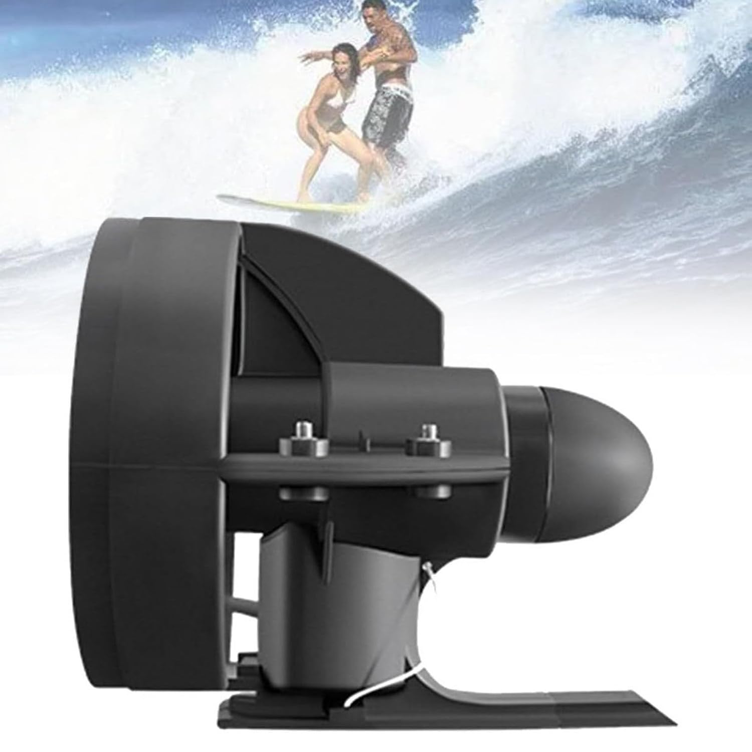 288 W Elettrico Jet Powered Underwater Surfboard Fin Thruster per Surf, SUP & Kayak 12V Ricaricabile Kit Motore di Propulsione