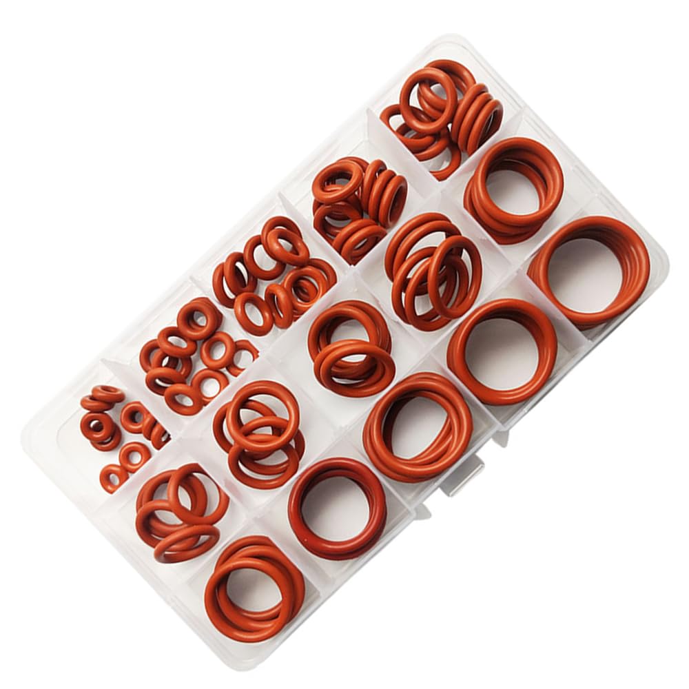 VMQ O-Ring Kit - 3.1mm Cross-Section (100-Piece Sealing Set)
