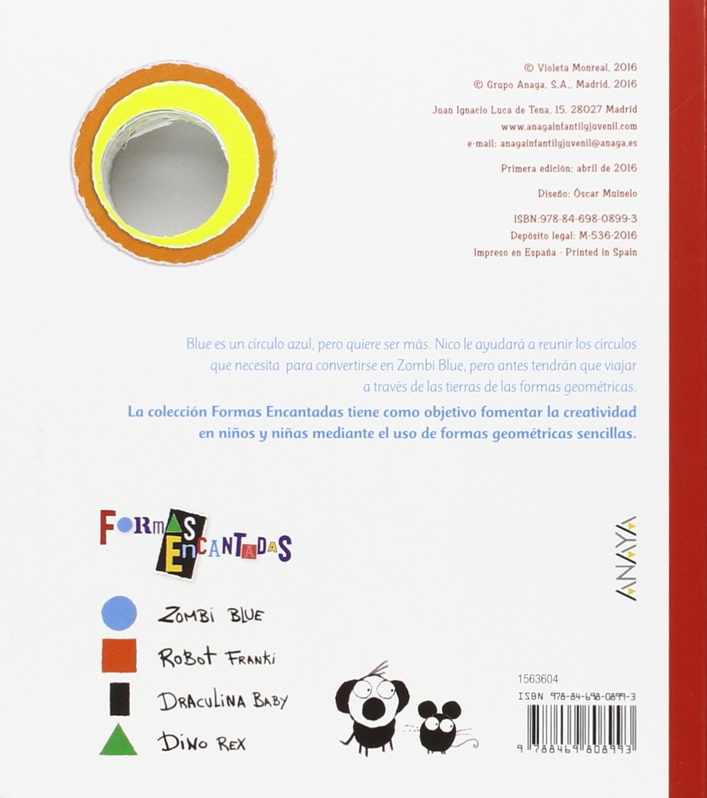 Zombi Blue (Primeros Lectores (1-5 Años) - Formas Encantadas)
