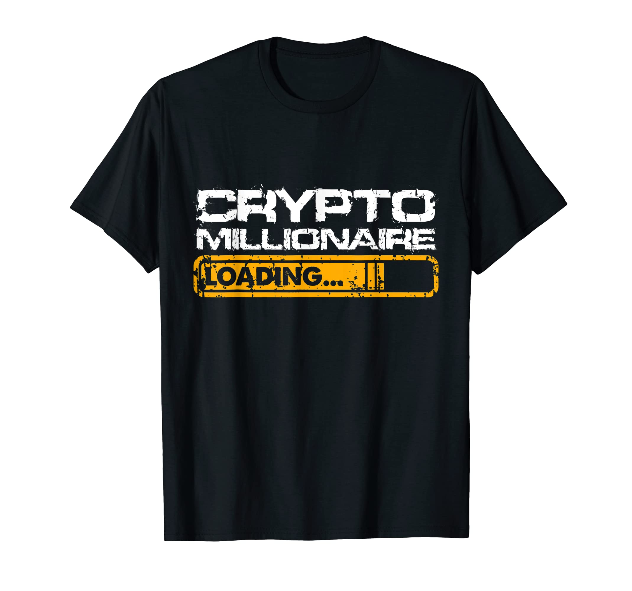 Crypto Millionaire Loading giftfor trader or BTC lover T-Shirt