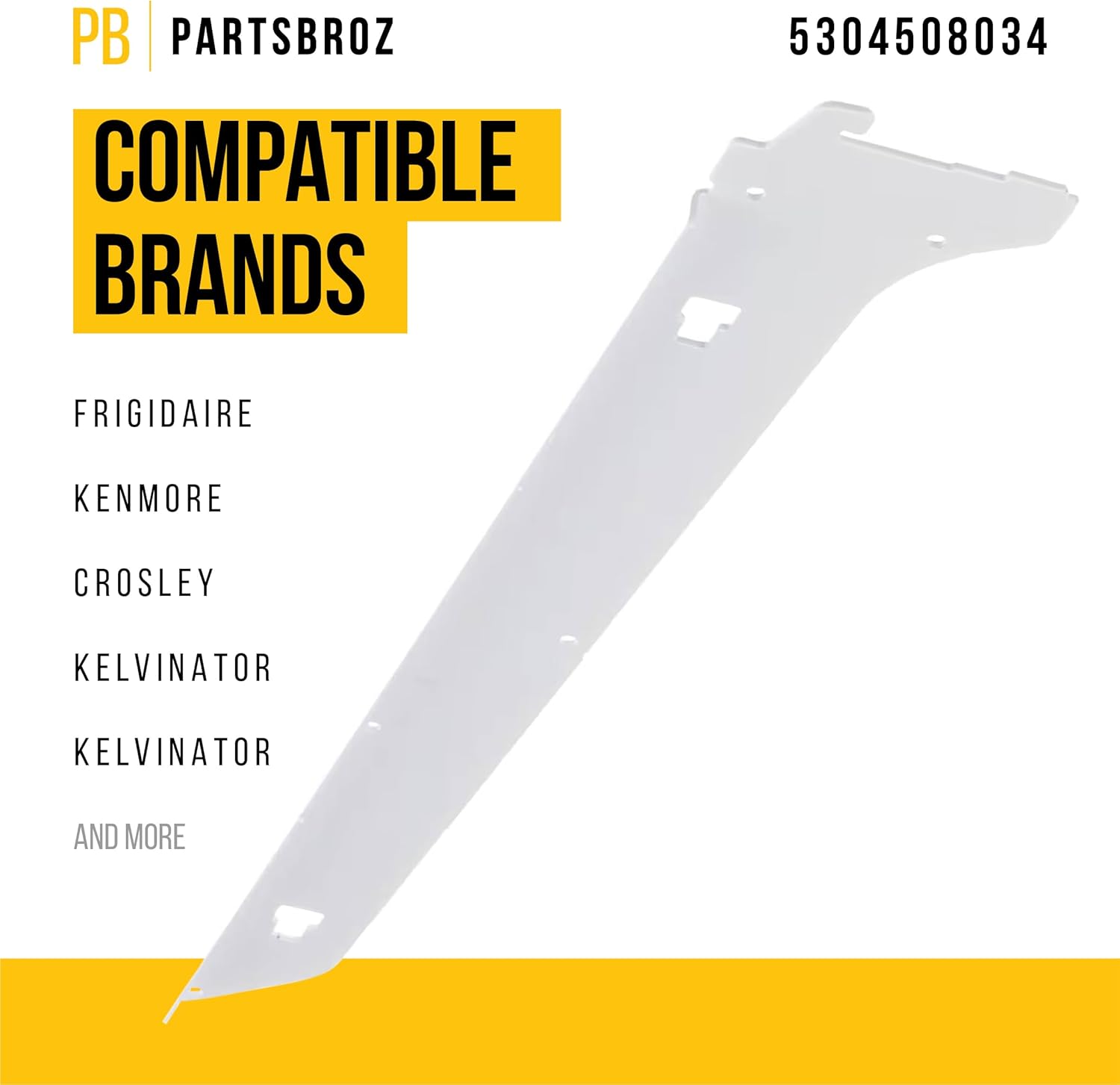 Crisper Rail Compatible with Major Brands