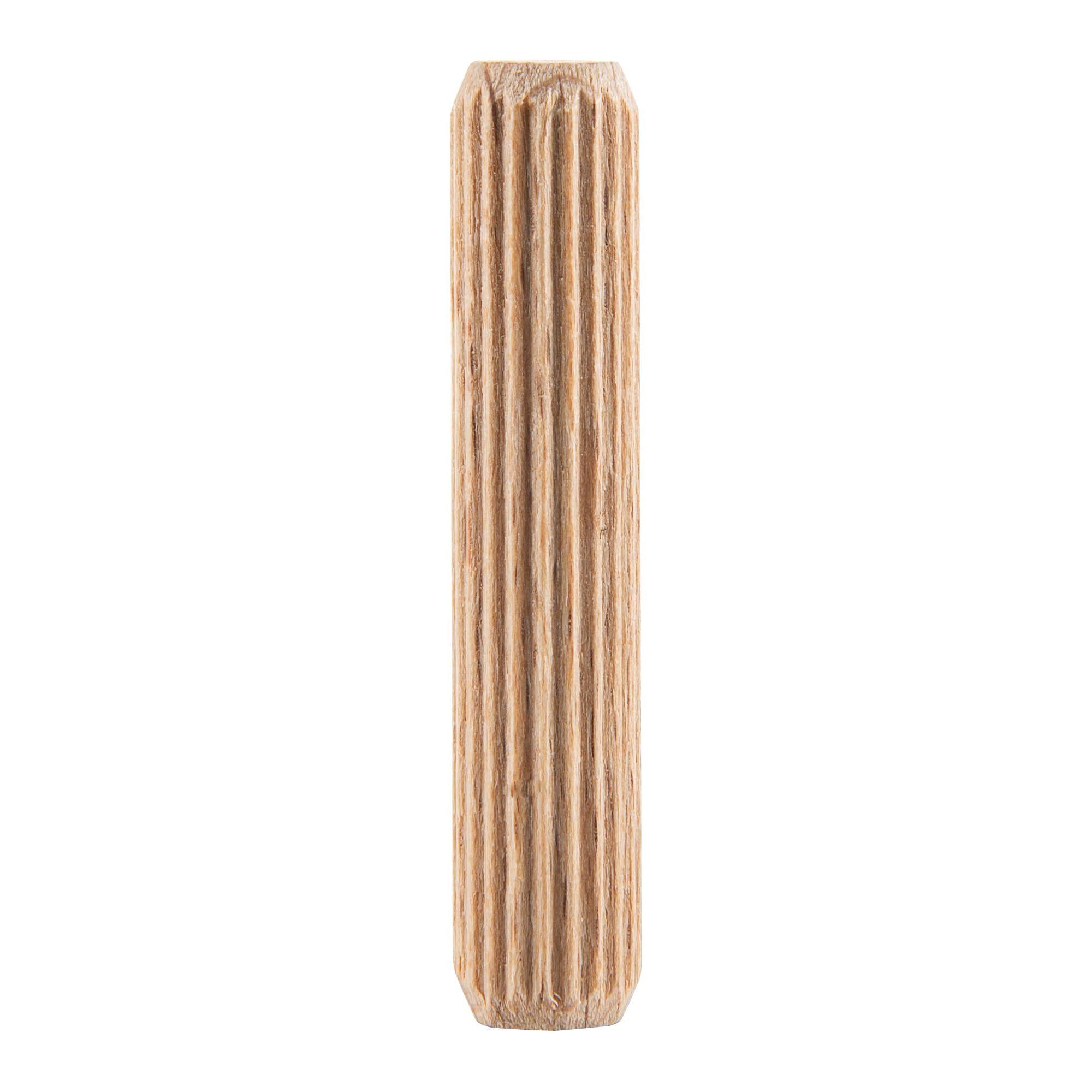 Trend Grain/Light Wooden Dowels, 10 X 50 Mm, 50 Pack, Beechwood With Full-Length Glue Grooves, Fsc Certified, Dwl/10X50/50