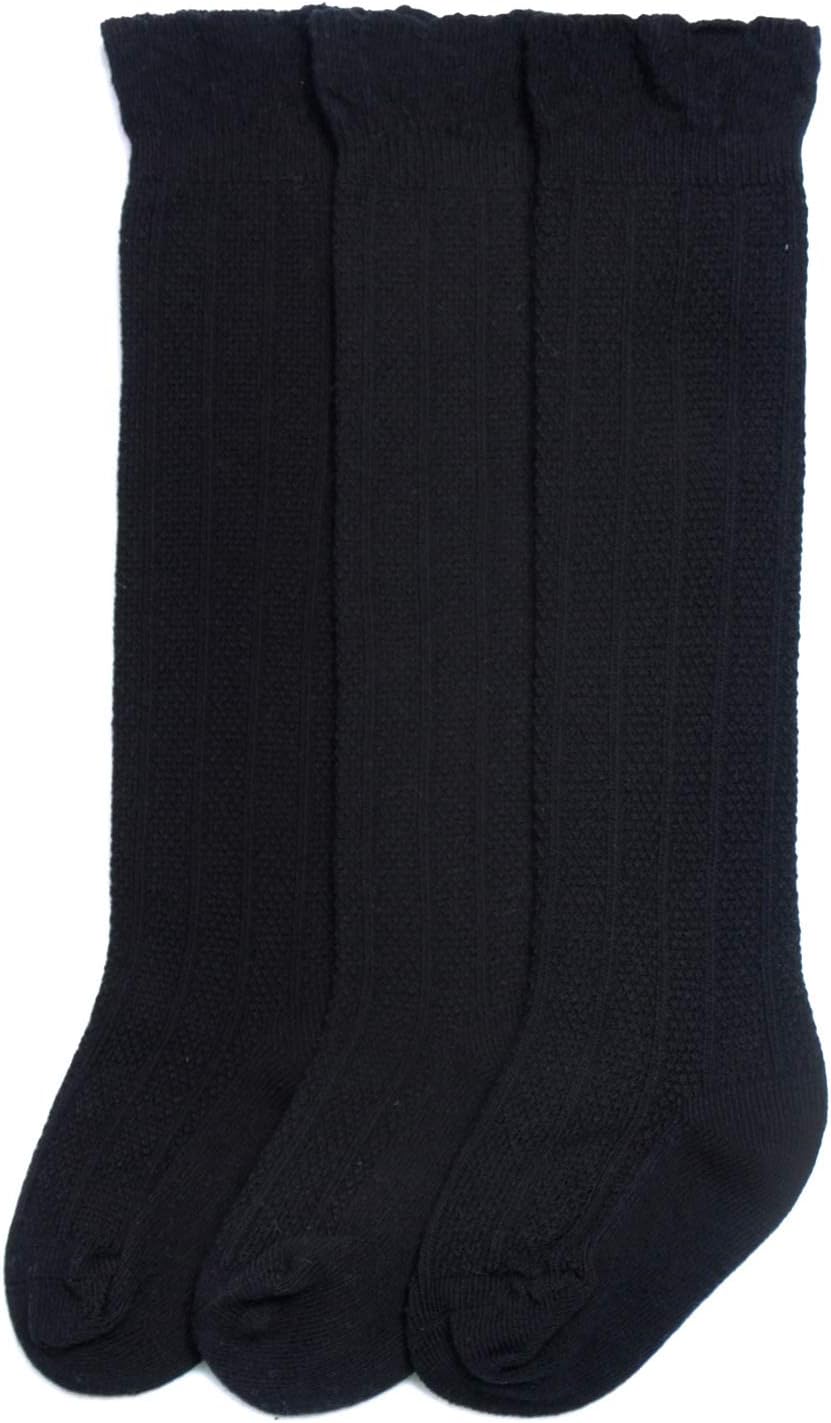 EPEIUS Baby Girls Boys Uniform Knee High Socks Tube Ruffled Stockings Infants and Toddlers (Pack of 3/5) EPEIUS Baby Girls Boys Uniform Knee High Socks Tube Ruffled Stockings Infants and Toddlers (Pack of 3/5)