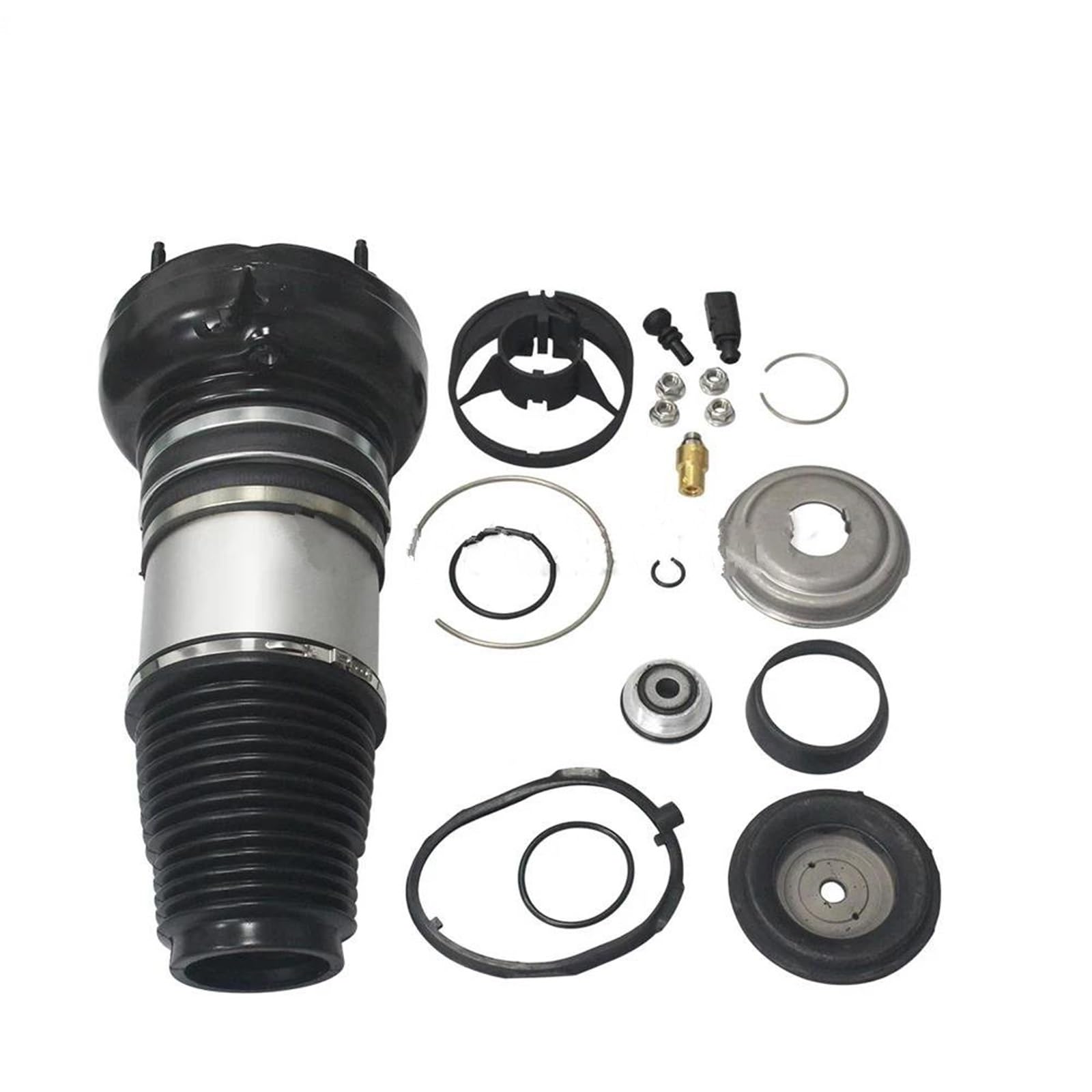 HABRAT Shock Absorber Front Air Shock Absorber Spring Bag With Repair Kits For A8 D4 4H A6 4G C7 Avant Allroad A7 Sportback 4G0616039N 4H0616039G Shock Absorber Suspension